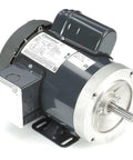 Single Phase Capacitor-Start General Purpose Motor 3/4 HP, 115/208-230V, 56C Frame displayed at an angle