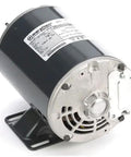 General Purpose Single Phase Split Phase Motor Half HP 115V 60 Hz 1725 RPM 56 Frame 9.2 A in black housing with mounting base