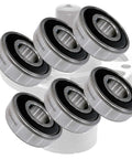 Beefed Up 6 Pack Deck Spindle Bearing Rebuild Kit With High Temperature Grease For Zero Turn Mowers Fits Hustler 601804