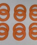 A Pack of 12 Orange seals for 608 Bearings - VXB Ball Bearings