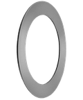 Thrust Washer for Thrust Roller Bearing AS7095 - 70 mm ID x 95 mm OD, 1 mm Width, Single Unit Replacement Washer for Axial Load