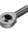 Single rod end bearing POS4 lubrication-type insert with right-hand male thread, POS4 metric series, 4 mm bore, zinc chromate finish