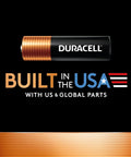 AA Alkaline Batteries 36 Pack With Power Boost For Everyday Devices, Duracell battery built in USA label