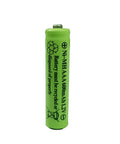 Green AAA NiMH 600mAh 1.2V Rechargeable Battery for Solar Lights