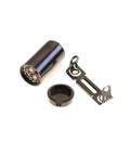 243-292 MFD 165V Start Capacitor for Motors and Compressors Replacement Cap with High Pulse Start shown with mounting components