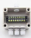 Universal Waterproof CCTV Camera Enclosure Box with ABS Construction IP66 Weatherproof Junction Box for Outdoor Electrical Projects