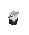 Front view of a High Purity Manual Diaphragm Check Valve for Water and Pneumatic Systems with ABS body and Buna-N seal