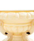 Close-up of Large Concrete Planter Mold For DIY Garden Projects Durable ABS Plastic Urn Pedestal Mold 14.96 By 10.24 Inches Beige Color