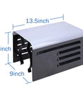 ABS Adjustable Pool Pump Motor Cover dimensions 13.5x9x8 inches for above ground outdoor units, protects pumps from UV rain dust