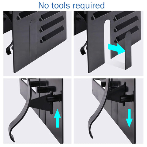 ABS Adjustable Pool Pump Motor Cover detail view showing easy installation without tools for above ground outdoor units.