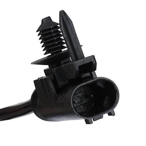 Close-up of ABS speed sensor for Front Wheel Hub Bearing Assembly for Chevy Cadillac & GMC 4WD with 6 lugs