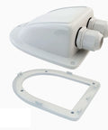 ABS Solar Double Cable Entry Gland For 2mm2 To 6mm2 Cables Weatherproof Seal Upgrade With Split Upper And Lower Covers For RV Camper Van