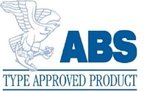ABS type approved logo symbol on ER5356 Aluminum TIG Welding Rod 36 Inch By 1 Eighth Inch 2 Pound Pack For TIG Welding Aluminum Alloys 5050 5052 5083 5356 5454 5469 With Great Corrosion Resistance And Smooth Arc For Pro Welds packaging