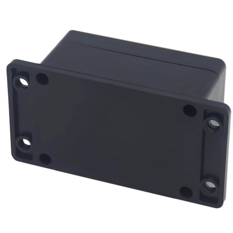 Two Pack ABS Outdoor IP65 Waterproof Electrical Project Boxes With Cable Glands Durable Junction Enclosures for DIY Use