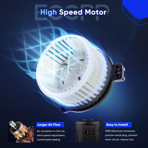 AC Blower Motor For Hyundai Accent Veloster Tucson Genesis Coupe And Kia Sportage Front Heater Fan Replacement 971111R000
