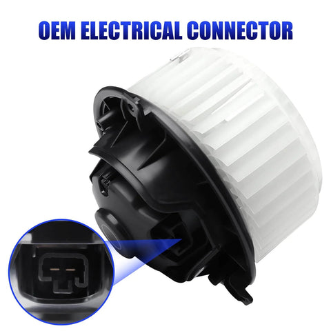 AC Blower Motor With Fan For Chevy Sonic Trax And Buick Encore 2012 Through 2020 Replacement HVAC Heater Blower with connector