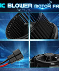 Close-up of AC Blower Motor With Fan Cage For Ford Escape 2008 2012 F 250 F 350 Super Duty 2008 2010 Mercury Mariner
