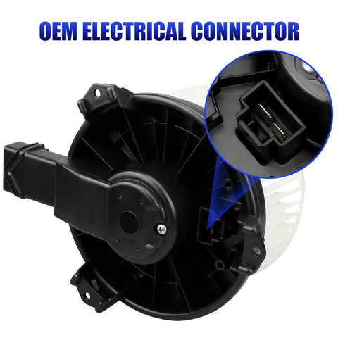 AC Blower Motor With Fan Compatible With Honda CRV Civic Accord Acura RDX ILX 2012 2017 HVAC Heater Blower Replacement Premium OEM Grade