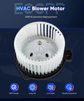 AC Blower Motor For Hyundai Accent Veloster Tucson Genesis Coupe And Kia Sportage Front Heater Fan Replacement 971111R000 700286 Direct Fit Easy Install Durable Performance Quiet Operation By ECCPP