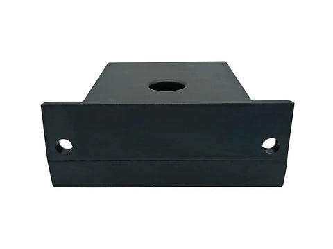 Front view of AC Current Sensing Switch Relay 0 to 50 Amp Normally Open Or Normally Closed Current Sensor Monitoring Relay M3060 with mounting holes.
