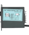 Side view of AC Motor Speed Controller Adjustable Stepless Regulator Switch With LED Display Knob 220V 15W To 400W Black