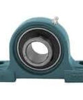 Front view of 1-11/16 in Heavy Set Screw Pillow Block Ring Single Fafnir-style Mounted Insert with Set-Screw Locking for shaft support