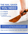 Bed Sheet Tucker Mattress Lifter Tool Made From Sturdy Acacia Wood That Helps You Change Sheets Without Strain Back Saver Works With Fitted And Flat Sheets Comforters And Blankets shown in use.