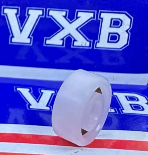 Acetal/POM Plastic Bearing 623 - Glass Balls - 3x10x4mm in front of VXB branding