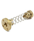 ✝️ T8 tr8x2 anti backlash spring loaded nut elimination gap for acme threaded t8x2 lead screw showing brass construction