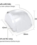 Five Piece Silencer Door Stop Set With Floor And Wall Protector Jammer Buffer Guard Easy To Install Door Knob Guard