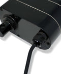 Close-up view of High Force 24V Linear Actuator With 10 Inch Stroke And 2000 Lbs Push Pull, showing durable metal gear casing.