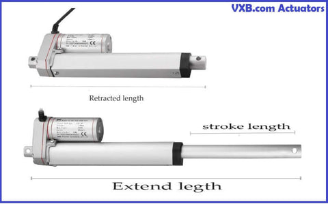 14"inch Stroke 330 lbs DC 12 Volt Linear Actuator - Buy Bearings online - Fast US Shipping