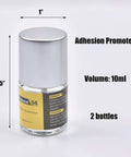 Adhesion Promoter With Brush Head 10ml 2 Pack That Gives Tape A Sticky Boost for wall panels and automotive molding tape