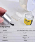 Adhesion Promoter With Brush Head 10ml 2 Pack That Gives Tape A Sticky Boost For Wall Panels And Automotive Molding Tape