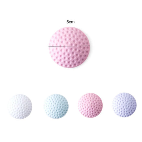4 Piece Wall Stick Crash Pad Door Slam Silencer Adhesive Door Stopper Safety Pad With Thick Cushions in multiple colors, 5 cm diameter.
