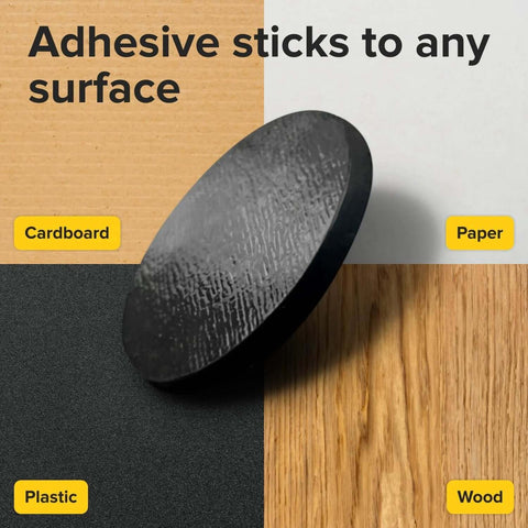 Peel and Stick Flexible Magnetic Dots 120 Pack Reusable For Fridge Whiteboard Office Crafts and School Projects on various surfaces