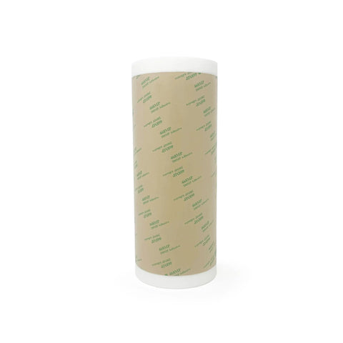 Roll of Double Sided Adhesive Transfer Tape Sheet, 8 Inch Wide By 15 Feet, for Splicing and Laminating Metal Nameplates and Graphics