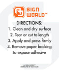 Directions for Ultra Thin 2 Inch Double Sided Tape For Arts And Crafts Scrapbooking Photography Tear By Hand Translucent Adhesive Tape