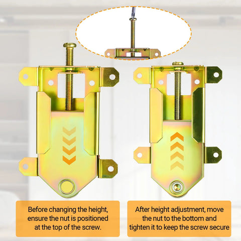 Four Pcs Sliding Mirror Closet Door Rollers Replacement Kit with metal wheels visible with adjustment instructions