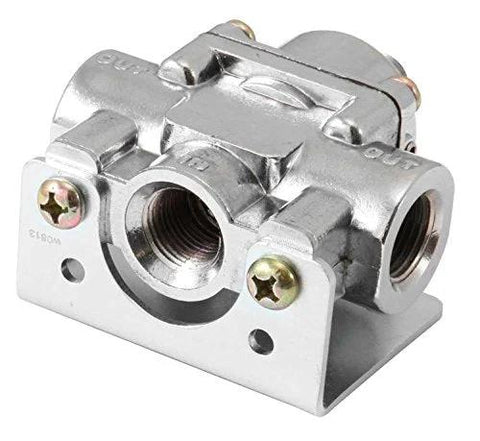 Spectre adjustable fuel pressure regulator with bright plated finish and 3/8 inch barb fittings for precise pressure control in carbureted systems.