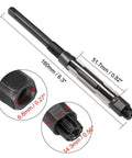 Adjustable Hand Reamer 13.75 To 15.25mm H8 High Speed Steel With 6 Flutes Milling Cutter For Metalwork Pro Grade Reaming Tool