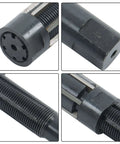 Close-up of Pro Grade Adjustable Hand Reamer 26-29.5mm with square shank and HSS blade for precision metalworking.
