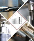Adjustable Hand Reamer Set, 9 Piece High Speed Steel Reamers Ranging From 15/32 Inch To 1-3/16 Inch, Straight Flute, A Handy Pro Grade Kit For Drilling Machines And Other Gear Findmall