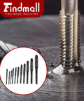 11 Piece Adjustable Hand Reamer Set Pro Grade High Speed Steel For Drilling Machines From Fifteen Thirty Second Inch To One And A Half Inch With Straight Flute And Straight Handle For Precise Hole Sizing And Easy Cutting