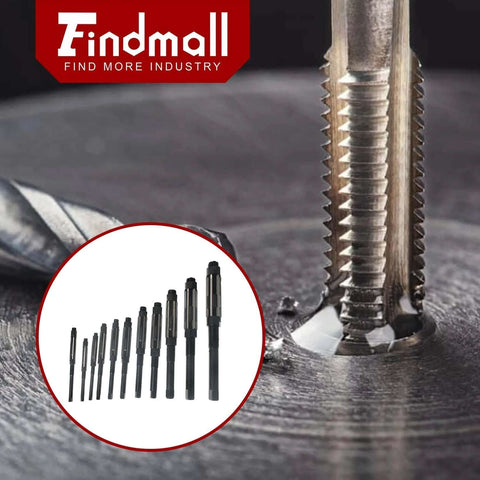 11 Piece Adjustable Hand Reamer Set Pro Grade High Speed Steel For Drilling Machines From Fifteen Thirty Second Inch To One And A Half Inch With Straight Flute And Straight Handle For Precise Hole Sizing And Easy Cutting