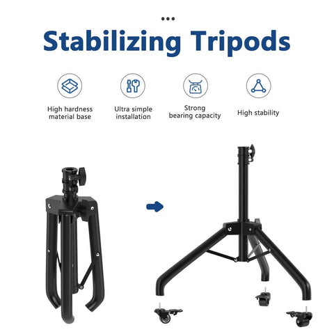Durable Iron Alloy Salon Tray Cart on Wheels With Adjustable Height and 360 Degree Swivel Easy Clean Tattoo Tray Stand by ZHOOGE