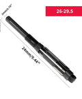 Image of Adjustable Hand Reamer 26-29.5mm HSS With Revolve Grip For Metal Reaming Precision Reamer Range 1.02 To 1.16 Inches H7 Tolerance Durable Razor Sharp Long Life Drill Bit DRINYOUNG.