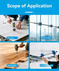 Scope of application for Adjustable Height Countertop Leveler Pro With Powerful Vacuum Suction Grip Durable Rubber Cups for granite marble quartz