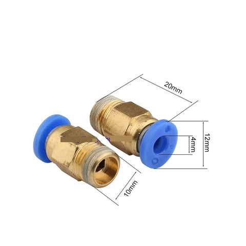Built To Last Adjustable Oil Distribution Valve For Centralized Lubrication Systems with 4mm orifice close-up view