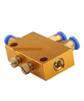 Built To Last Adjustable Oil Distribution Valve For Centralized Lubrication Systems, 2 To 6 Way Piston Distributor With 4mm Orifice